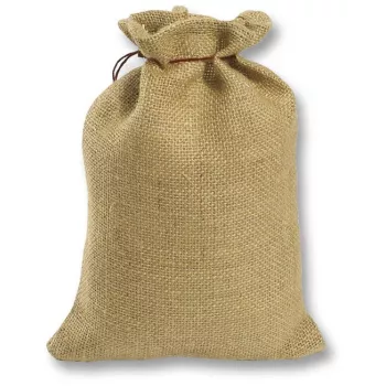 FOLIA J640 10 naturel katoenen trekkoordstofzakjes 10 x 14 cm, effen, herbruikbaar, voor knutselen, cadeauverpakking & adventskalender