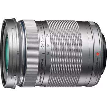 OM System M.Zuiko Digital ED 40-150mm f/4-5.6 R objectief, Micro Four Thirds, zilver (V315030SW001)