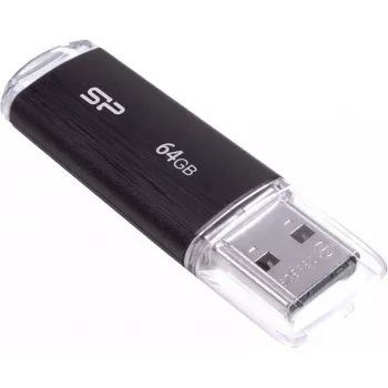 Silicon Power Ultima U02 64 GB USB 2.0 usb-stick, zwart