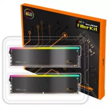 V-Color Manta XSky RGB filler-kit voor DDR5, zonder DRAM, ARGB - dual-kit, zwart