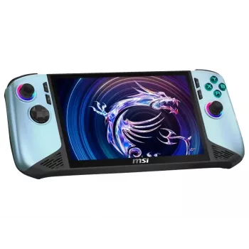 MSI Claw 8 AI+ A2VM Glacier Blue Edition246FR Draagbare gameconsole