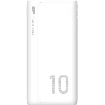 Silicon Power GP15 10000 mAh powerbank, wit (SP10KMAPBKGP150W)