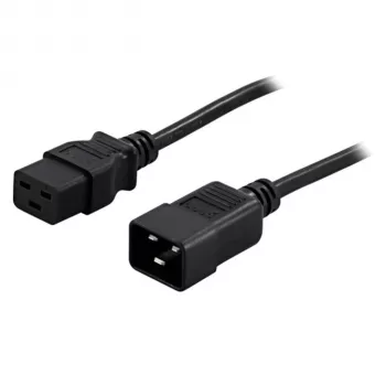 BlueWalker PowerWalker stroomkabel IEC 60320 C19 naar C20 1,8 m zwart