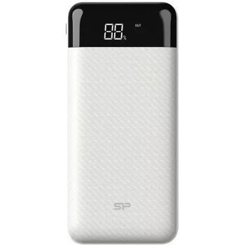 Silicon Power GP28 10000 mAh powerbank, wit (SP10KMAPBKGP280W)