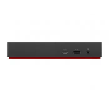 Lenovo ThinkPad Universal USB-C Dock 40AY0090EU - ondersteuning voor 3x 4K-displays, 100W Power Delivery, 10 poorten, zwart