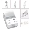 Rossmax NK1000 3-in-1 zuigercompressor vernevelaar met neusspoeling en afzuiger, 2,5 μm deeltjesgrootte, >80% fijne deeltjesdosis, 0,35 ml/min vernevelingssnelheid, 5 ml medicijnbeker, 10 ml neusspoelcapaciteit, <60 dB geluid, continu gebruik, volwassenen & kinderen