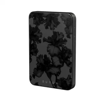 Burga Magnetic 5000 mAh Nocturnal Gunmetal draadloze powerbank