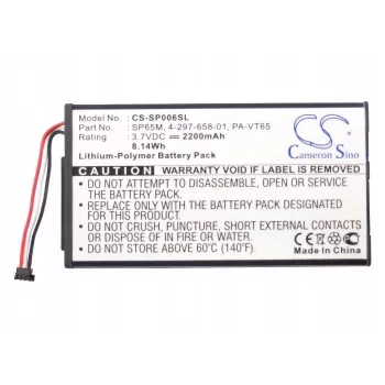 Sony PlayStation PS Vita accu SP65M 4-297-658-01 (2200 mAh, 3,7 V, Li-polymeer, vervanging voor PCH-1000-serie)