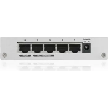 DSIT Zyxel GS105B 5-poorts Gigabit Ethernet unmanaged desktop-switch