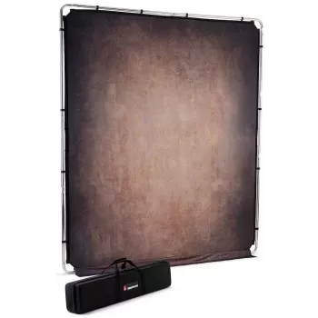 Manfrotto EzyFrame Vintage frame incl. achtergrond, walnoot (LL LB7934)