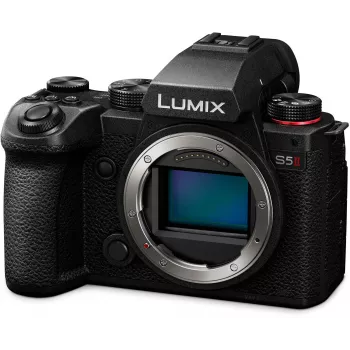 Panasonic Lumix DC-S5 Mark II systeemcamera met Lumix S 50mm f/1.8 objectief - zwart