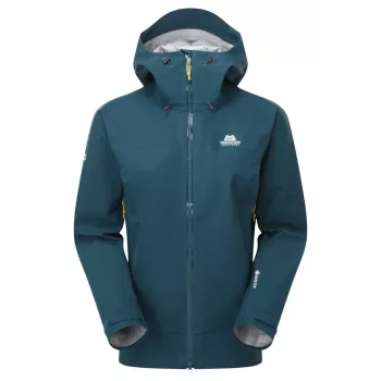 Mountain Equipment Saltoro jas dames GORE-TEX PACLITE Plus waterdichte shell - Blue Majolica, maat L
