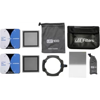 LEE Filters LEE100 langzeitbelichtungs-set: LEE100 filterhouder, Big Stopper, Little Stopper en 0,6 ND Hard Grad (100LEK)