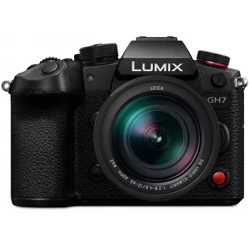 Panasonic Lumix DC-GH7LE systeemcamera body met 12-60mm objectief kit - zwart