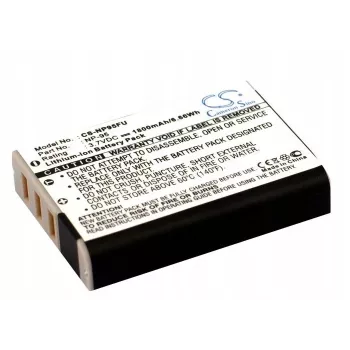 Cameron Sino vervangende accu voor Fujifilm NP-95 / Ricoh DB-90, 3,7V 1900mAh Li-Ion, zwart