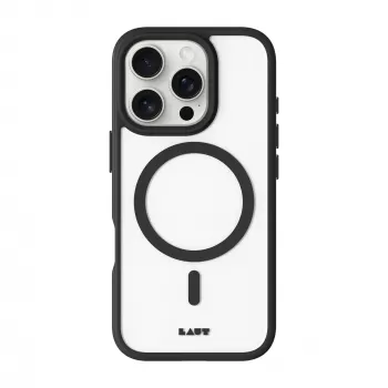 LAUT Huex Protect hoesje voor iPhone 16 Pro, zwart