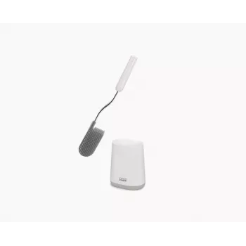 Joseph Joseph Flex Lite toiletborstel met houder wit
