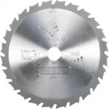 DEWALT DT4321-QZ 165mm 24T cirkelzaagblad, HM, ATB, 20mm boring, Extreme Runtime