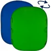 Manfrotto chromakey-achtergrond 1,8 x 2,1 m, blauw/groen (LL LC5987)