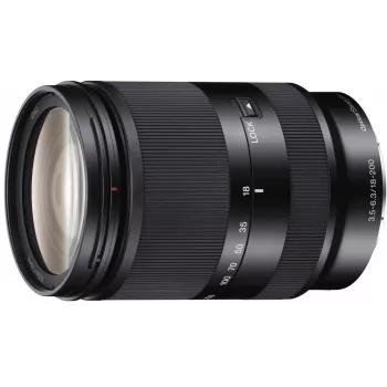 Sony E 18-200mm f/3.5-6.3 OSS LE objectief