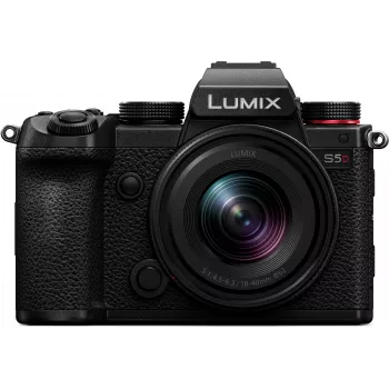 Panasonic Lumix DC-S5D camera met objectiefkit 18-40mm (DC-S5DNE-K)