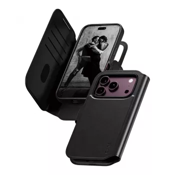 CARE™ by PanzerGlass® Tango 2-in-1 walletcase zwart met MagSafe voor iPhone 18 Pro / 17 Pro