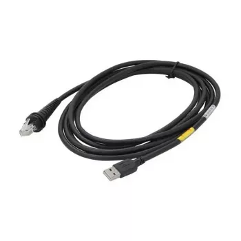 Honeywell CBL-500-300-S00-07 USB-stroomkabel, 3m, zwart, type A naar type B, 5V