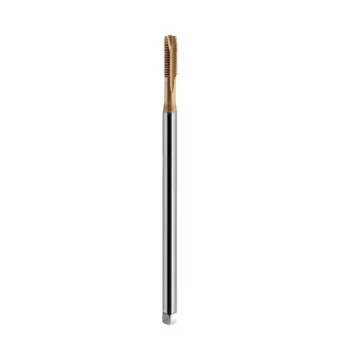 M12 DIN 376B machine-tap HSSE TiN-gecoat, vorm B, 6H, doorgaand gat