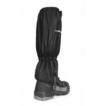 VIKING Triglav beenkappen S/M zwart - waterdichte wandel- en trekkingbeenkappen met Aqua Thermo Tex membraan