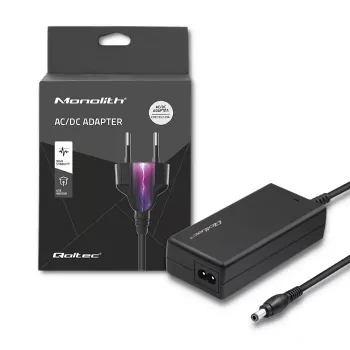 Qoltec 27W desktop-voeding 12V 2.25A met 6.0x3.0mm DC-stekker en netsnoer
