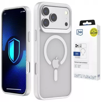 3MK Smoke MagCase voor Apple iPhone 17 Pro Max - wit