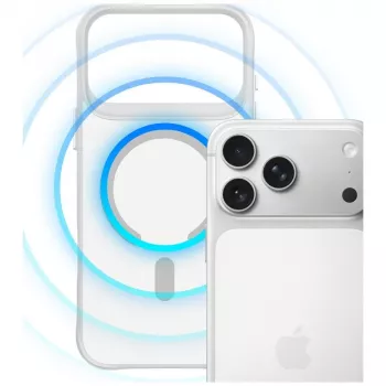 3MK Smoke MagCase voor Apple iPhone 17 Pro Max - wit