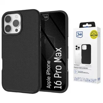 3MK Fortis MagCase voor Apple iPhone 16 Pro Max - zwart