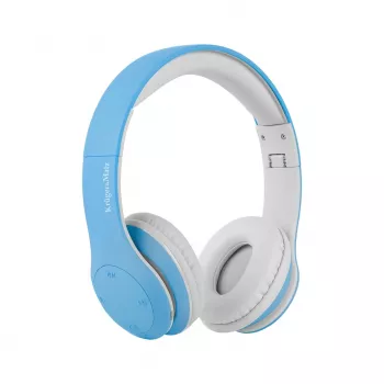 Kruger&Matz Street Kids draadloze over-ear-koptelefoon voor kinderen, blauw