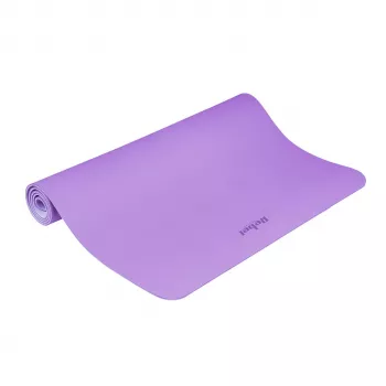 REBEL ACTIVE TPE trainingsmat 200x115x1 cm paars – antislip yoga-, pilates- & fitnessmat met draagband