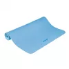 REBEL ACTIVE blauwe TPE trainingsmat 200x115x1 cm voor yoga, pilates, fitness, gymnastiek