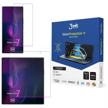 3MK SilverProtection+ antibacteriële beeldschermfolie voor Samsung Galaxy Z Fold 7 Folded Edition