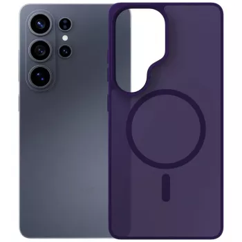 3MK Smoke MagCase voor Samsung Galaxy S26 Ultra - paars