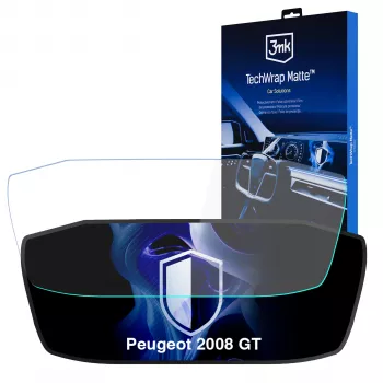 3MK PROTECTION Peugeot 2008 GT TechWrap Matter beschermfolie voor het instrumentenpaneel