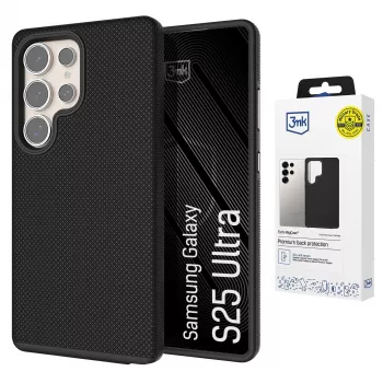 3MK Fortis MagCase voor Samsung Galaxy S25 Ultra - zwarte MagSafe-beschermhoes