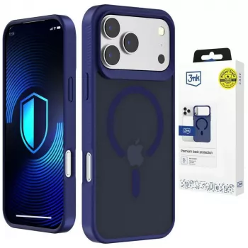 3MK Smoke MagCase voor Apple iPhone 17 Pro Max - blauw
