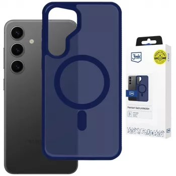 3MK Smoke MagCase voor Samsung Galaxy S25 - blauw