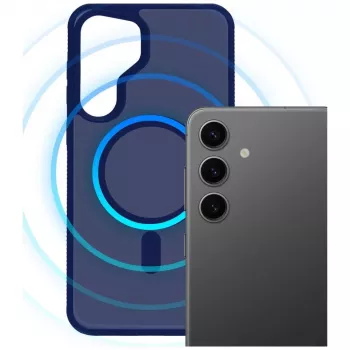 3MK Smoke MagCase voor Samsung Galaxy S25 - blauw