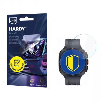 3mk Hardy Fusion Watch-bescherming voor Samsung Galaxy Watch Ultra 2 (2026) - transparante hybridefolie beeldschermbescherming