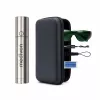 MEDIVON Lumix compacte LED-lichttherapielamp, 5 golflengtes 460–900 nm, 5-minutentimer, Li-ion-accu, zilver