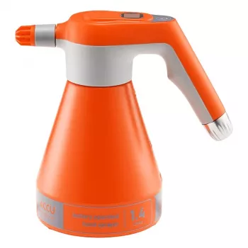 KWAZAR ACCU 1,4 L Accu-tuinspuit – oplaadbaar, verstelbare messing sproeier, 2,5 bar, ergonomisch