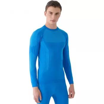 Heren thermoactief T-shirt 4F M165 blauw 4FWAW24USEAM165 33S S/M