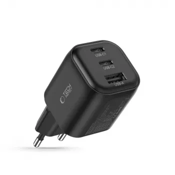 TECH-PROTECT NCA100W-GaN 3-poorts GaN-voeding 100W PD 3.2 / QC3.0 zwart