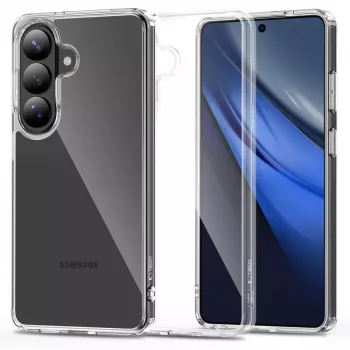 Tech-Protect FlexAir hybride hoes voor Samsung Galaxy S26 - transparant
