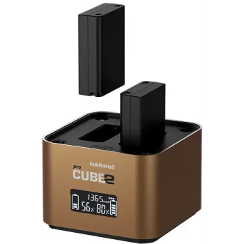 Hähnel ProCube 2 Twin oplader voor Olympus (1000 574.0)